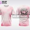 Mẫu áo thun lớp thiết kế Future is your màu hồng AL18