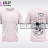 Mẫu áo thun lớp thiết kế Trường THPT Phạm Hồng Thái màu hồng AL36